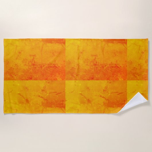 DIYイメージ文字またはロゴを追加して独自のデザインを作成 ビーチタオル (正面)