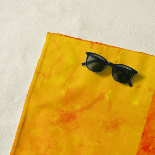 DIYイメージ文字またはロゴを追加して独自のデザインを作成 ビーチタオル