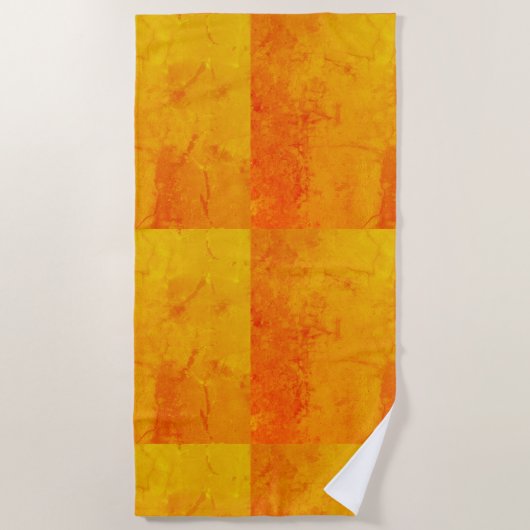 DIYイメージ文字またはロゴを追加して独自のデザインを作成 ビーチタオル (正面)