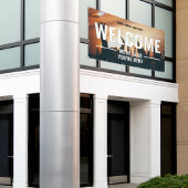 DIYウェルカムチャーチアウトドアバナー 横断幕