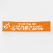 DIYカスタムパーティーパーソナライズされたデコレーションハロウィーン 横断幕 (横)