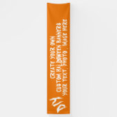 DIYカスタムパーティーパーソナライズされたデコレーションハロウィーン 横断幕 (縦)