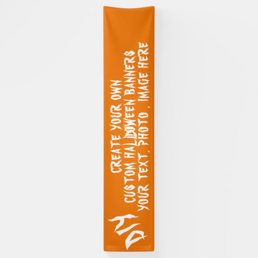 DIYカスタムパーティーパーソナライズされたデコレーションハロウィーン 横断幕 (縦)