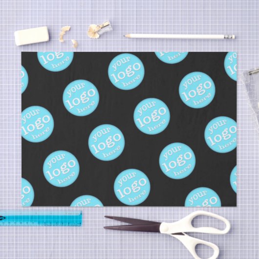 DIYカスタム会社ロゴプロモーション 薄葉紙 (クラフト)