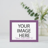 DIYカスタム写真枠デザインV7 ポストカード (スタンド正面)