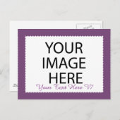 DIYカスタム写真枠デザインV7 ポストカード (正面/裏面)