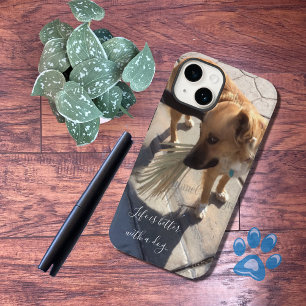 DIYカスタム引用文ドッグフォト Case-Mate iPhone 14ケース
