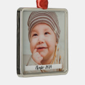 DIYカスタム文字写真 メタルオーナメント (右)