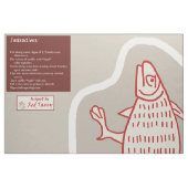 DIYカット&縫い中世歩く魚 ファブリック (ファットクウォーター)