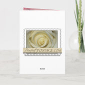 DIYカラフルなバルミツワーのデザイン ノートカード (裏面)