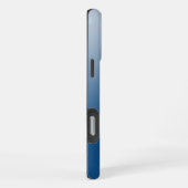 DIYカラーグラデーション・ビジネスロゴ&QRコード iPhoneケース (右側面)