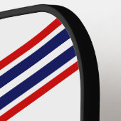 DIYカラーズチームストライプジャージーSV ピックルボールラケット (左詳細)