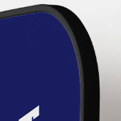 DIYカラーズブルー王室のスポーツチームジャージーチーム ピックルボールラケット (左詳細)