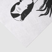 DIYカラーズヴィンテージアールデコレディと真珠 薄葉紙 (詳細)