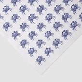 DIYカラーズヴィンテージカニ#1スケッチ – 青 薄葉紙 (詳細)