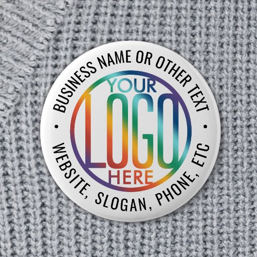 DIYカラー |あなたのビジネスロゴのプロモーションラウンド 缶バッジ