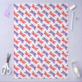 DIYカラー、赤紫トンボ 薄葉紙