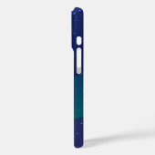 DIYグラデーションビジネスロゴQRコードiPhoneケース Case-Mate iPhoneケース (裏面 / 左)