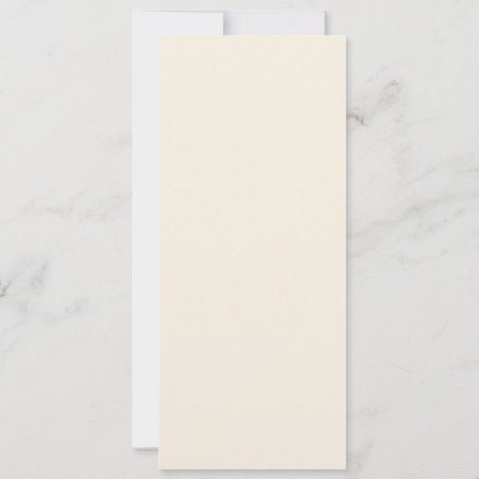 DIYジオメトリックアーチテラコッタ結婚の座席表 招待状 (裏面)