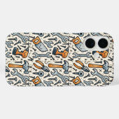 DIYツールコレクション ドゥードルアート Case-Mate iPhoneケース (裏面 (横))