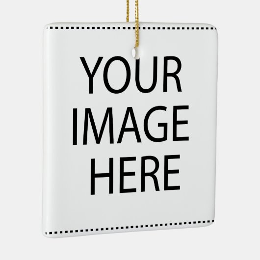 DIYテンプレートでの最低価格販売空白の セラミックオーナメント (右)