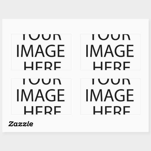 DIYテンプレートの最低販売価格空白の提供 長方形シール (シート)