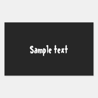 DIYテンプレートは簡単に色を変更する追加フォト文字 長方形シール