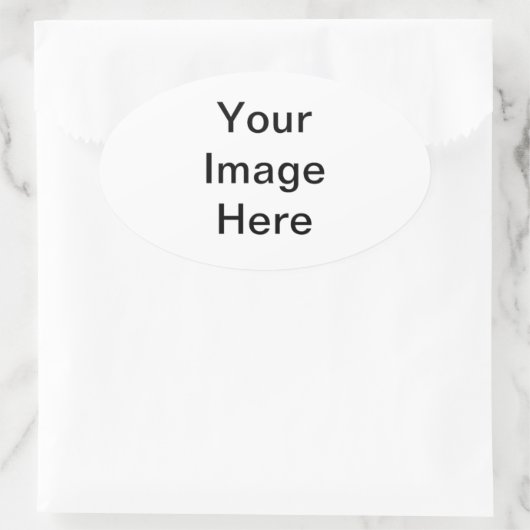 DIYテンプレート簡単の追加文字写真の一括価格 楕円形シール (バッグ)