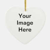 DIYテンプレート簡単追加文字写真一括価格 セラミックオーナメント (正面)