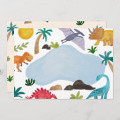 DIYディ空白のノス子供の誕生日パーティー 招待状 (正面/裏面)