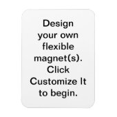 DIYデザイン独自のフレキシブルマグネット マグネット (縦)