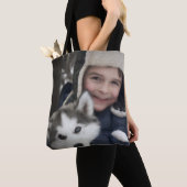 DIYトートバッグ | カスタム写真、ロゴ、またはイメージ トートバッグ (クローズアップ)