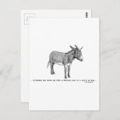 DIYドンキーユニコーンver2 ポストカード (正面/裏面)