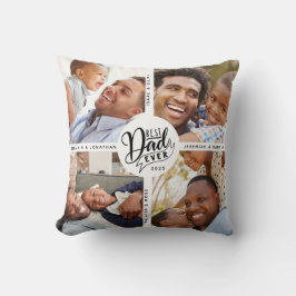 DIYネーム最高のパパEver 4枚 クッション
