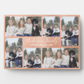 DIYバラ金ゴールドメタリック6枚 フォトプラーク (正面)