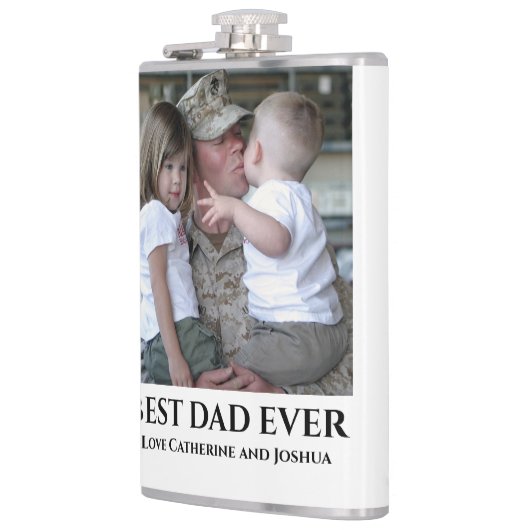 DIYパパは子どもの父親の日からの写真を撮る フラスク (左)