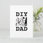 DIYパパ招待状 招待状 (スタンド正面)