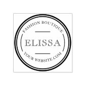 DIYパーソナルまたはビジネスロゴデザイン ラバースタンプ (インプリント)