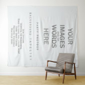 DIYパーティー写真撮影用背景 - 88"x104" タペストリー (インサイチュ(横))