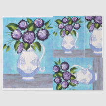 DIYビクトリアンのためのシャビーシックティッシュペーパー