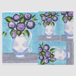 DIYビクトリアンのためのシャビーシックティッシュペーパー 薄葉紙