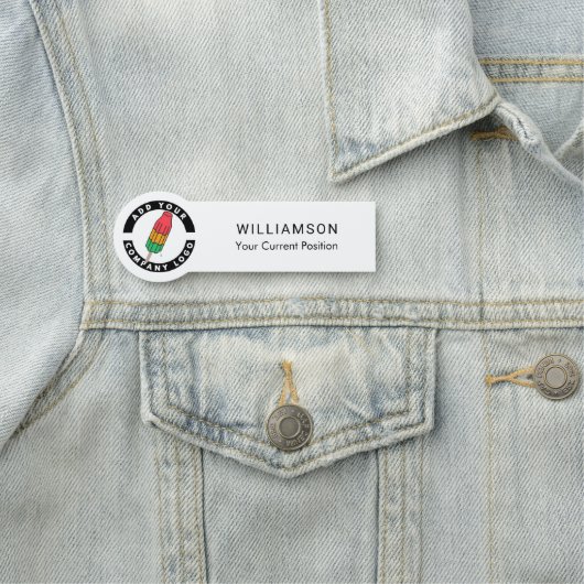 DIYビジネスカスタムロゴ会社の従業員 名札 (インサイチュ)