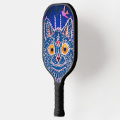 DIYピックボールパドル猫の月をテーマにした愛と ピックルボールラケット (左)