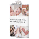 DIYフォトコラージュ|父最高のは娘を愛する フラスク (左)