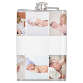 DIYフォトコラージュ|父最高のは娘を愛する フラスク (裏面)