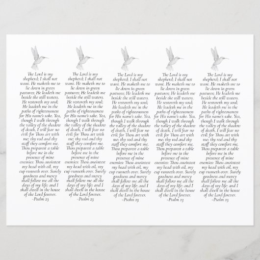 DIYフォト悔やみや弔慰葬儀祈りの言葉しおり (裏面)