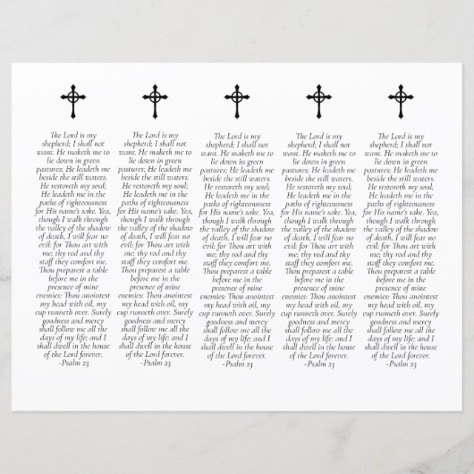 DIYフォト悔やみや弔慰葬儀祈りの言葉しおり (裏面)