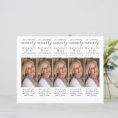 DIYフォト悔やみや弔慰葬儀祈りの言葉しおり (スタンド正面)