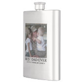 DIYフォト最高のパパは子どもの父親 フラスク (左)