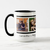 DIYフレン最高のズインスタグラム写真ズコーヒーマグ マグカップ (左)